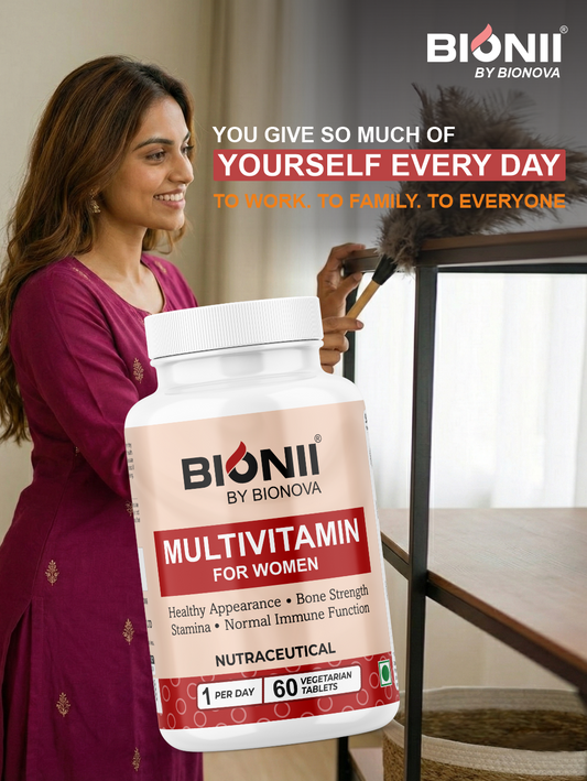 Multivitamin Women Tablets (60 Tablets) – Daily support for beauty, strength & immunity