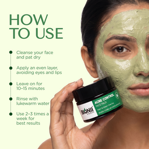 Best Face Pack for Acne-Prone Skin