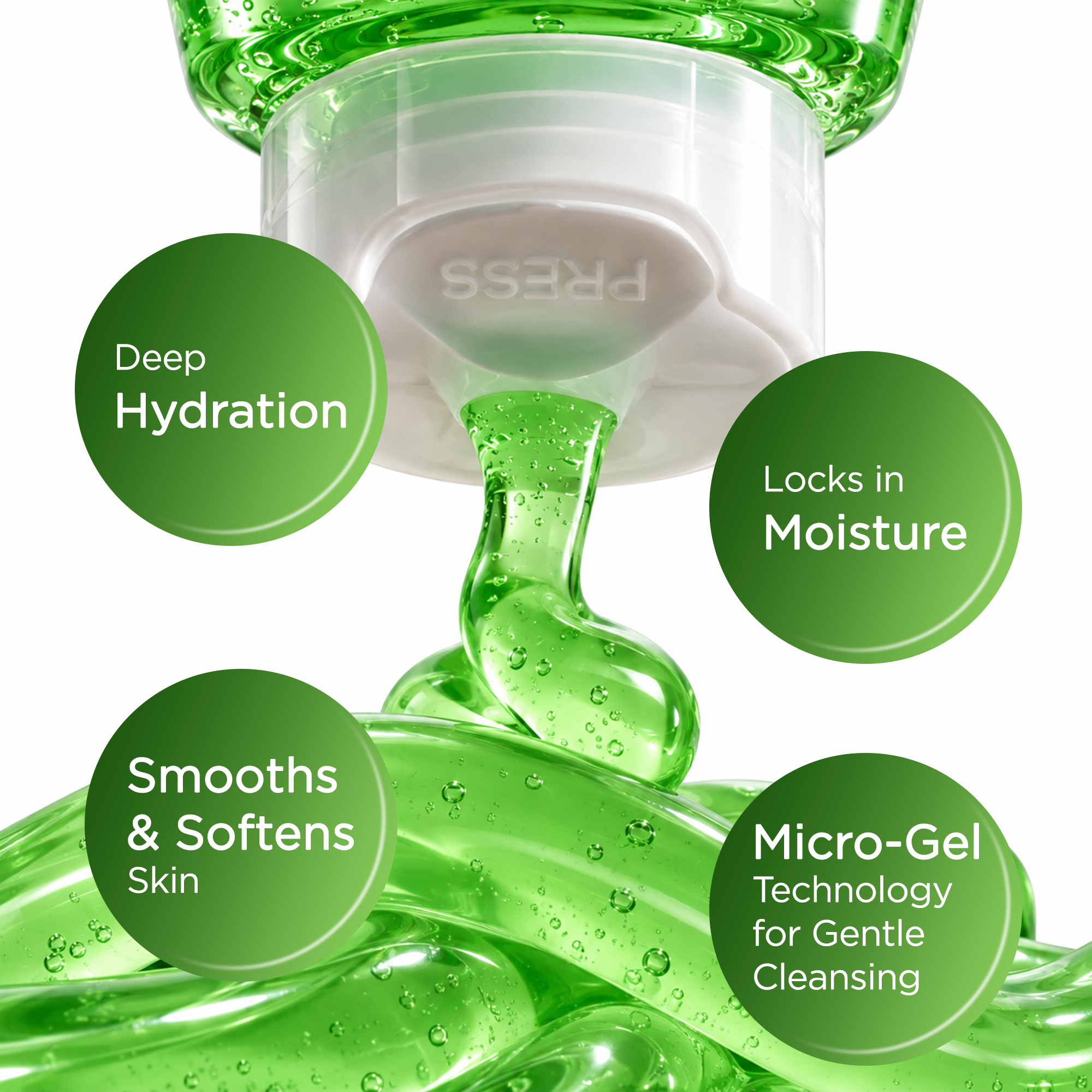 Alotol-FW Emollient Hydrating & Skin-Smoothing Gel Face Wash – With 1% Hyaluronic Acid, Aloe Vera & Ceramide Complex | Micro-Gel Technology