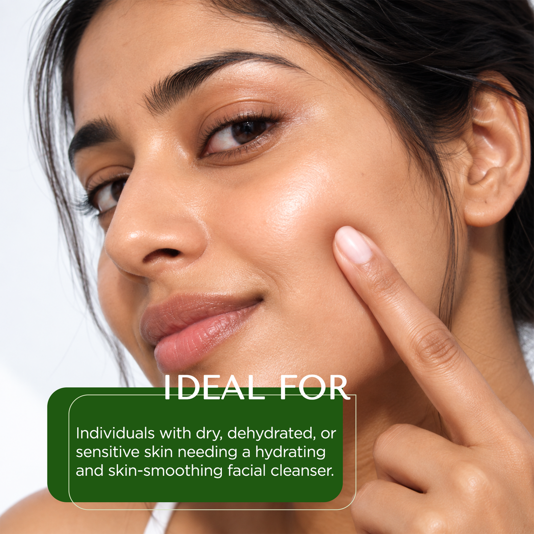 Alotol-FW Emollient Hydrating & Skin-Smoothing Gel Face Wash – With 1% Hyaluronic Acid, Aloe Vera & Ceramide Complex | Micro-Gel Technology