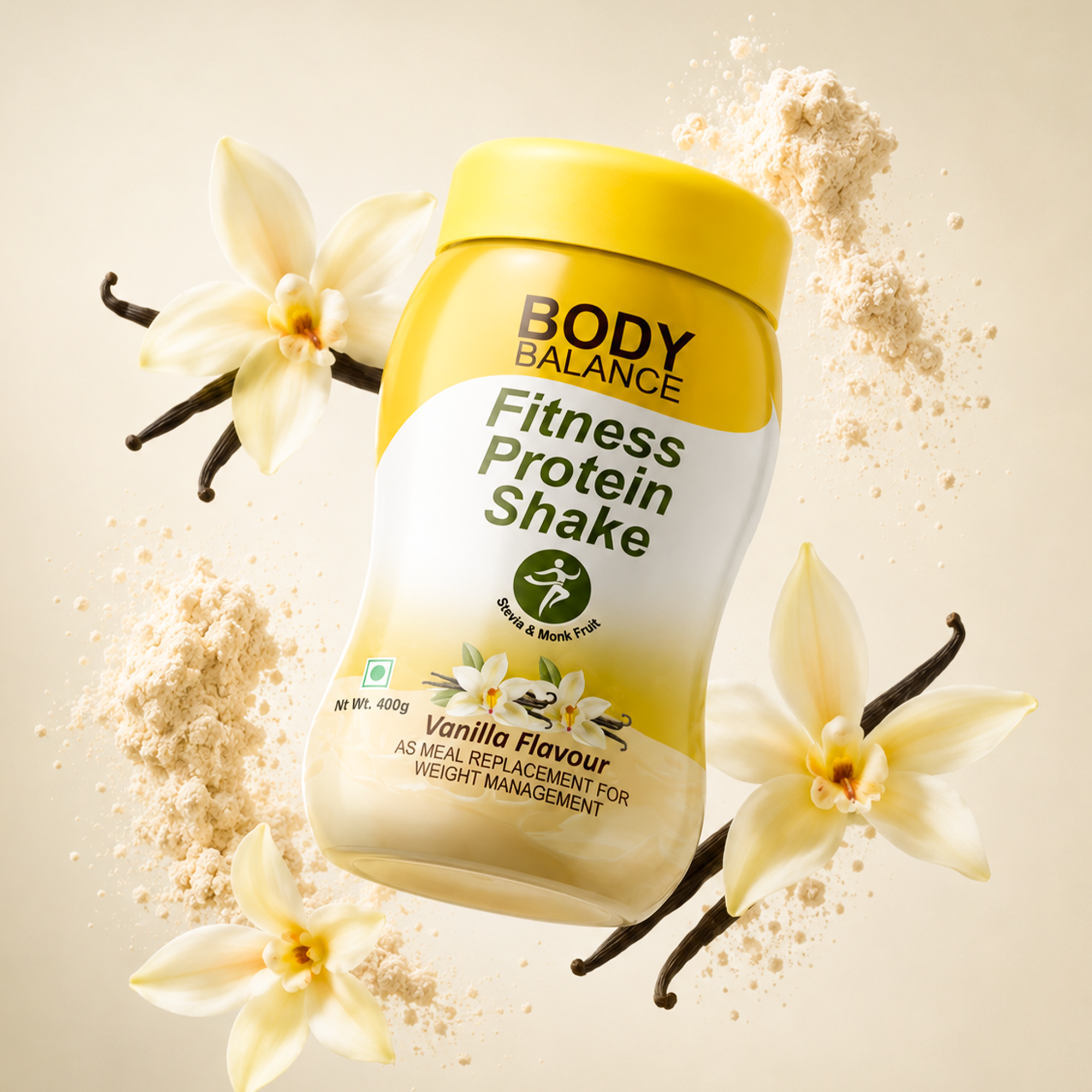 Body Balance Meal Replacement Protein Shake – Vanilla, 400 g | Weight Management Support
