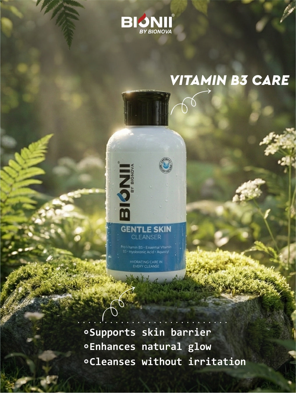 Gentle Skin Cleanser for all type of skin 100g that gently cleanses and hydrates daily