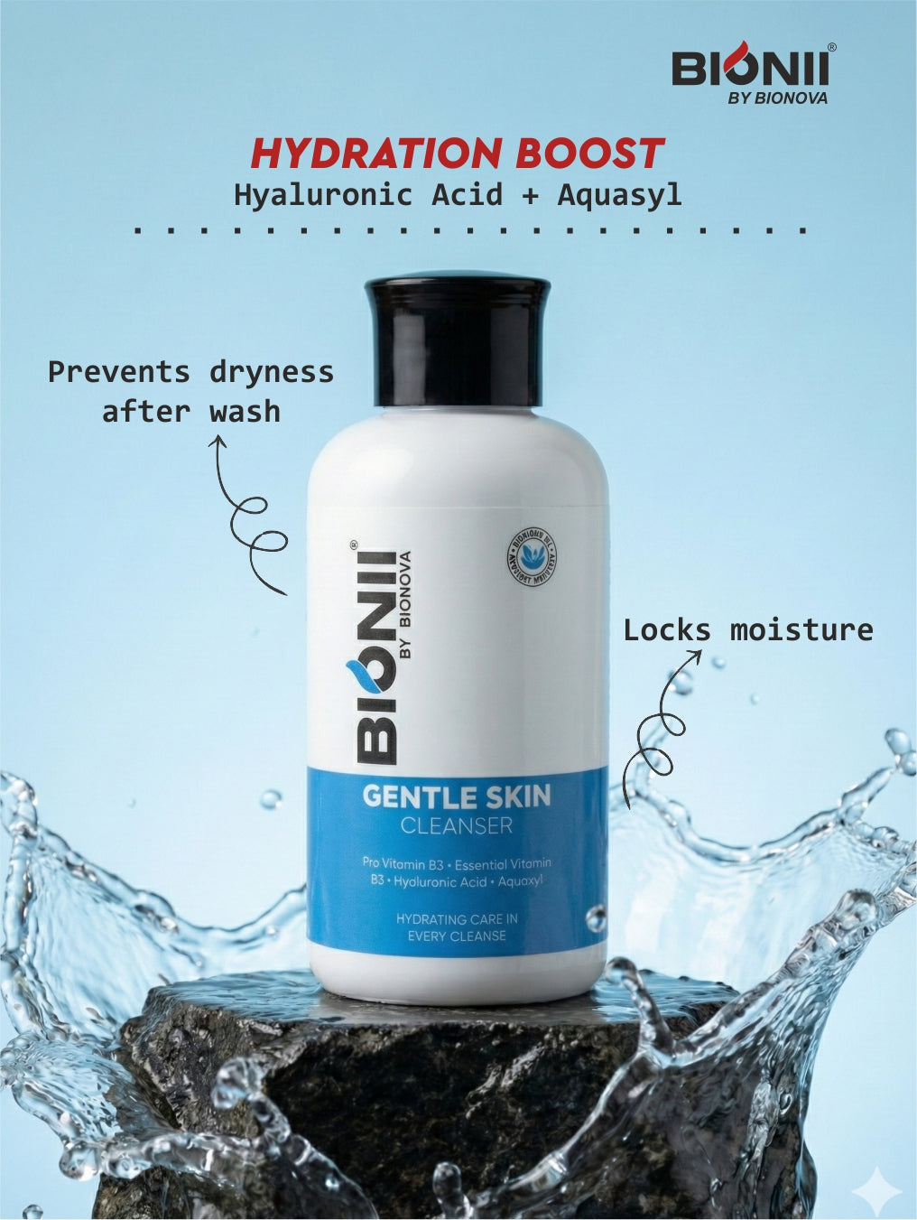 Gentle Skin Cleanser for all type of skin 100g that gently cleanses and hydrates daily