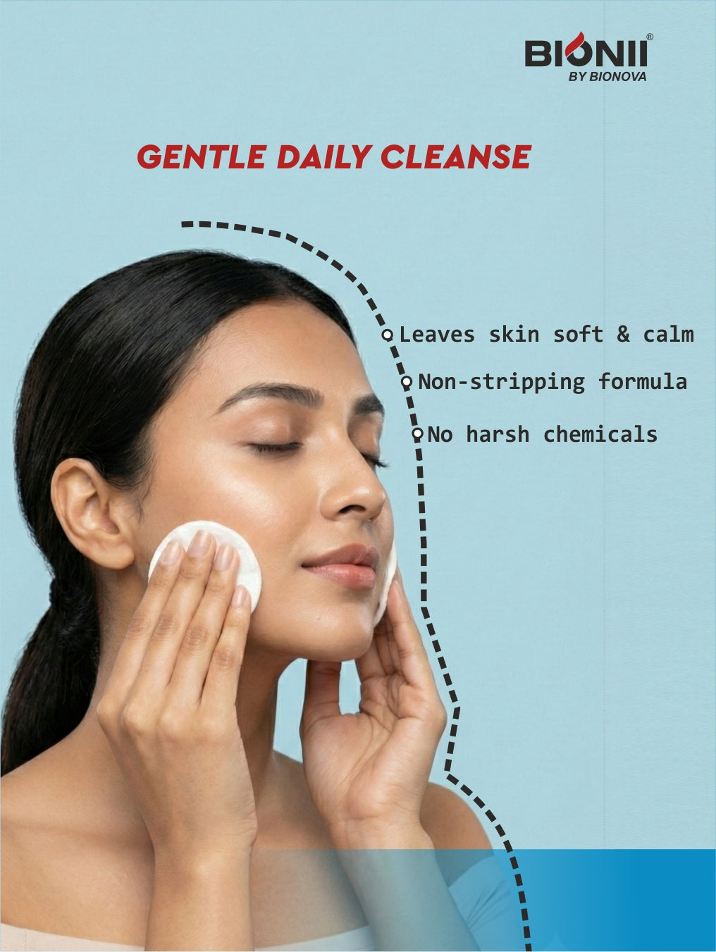 Gentle Skin Cleanser for all type of skin 100g that gently cleanses and hydrates daily