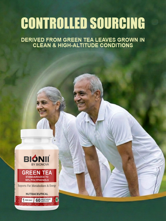 Green Tea Capsules (60 Capsules) – Natural support for fat metabolism & daily energy