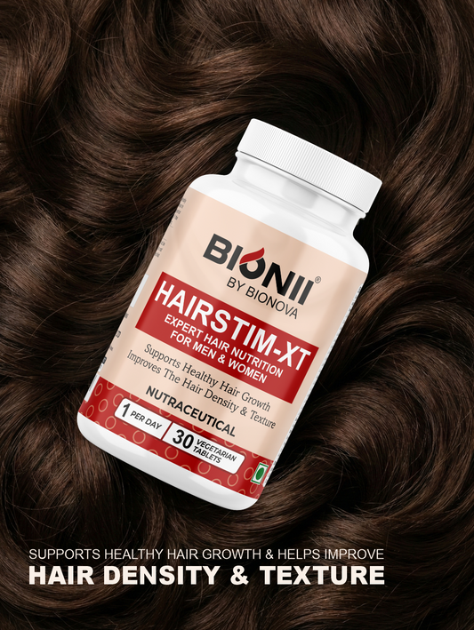 HAIRSTIM-XT Tablets (30 Tablets) – Expert hair nutrition to support stronger, thicker & healthier hair