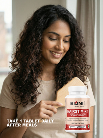 HAIRSTIM-XT Tablets (30 Tablets) – Expert hair nutrition to support stronger, thicker & healthier hair