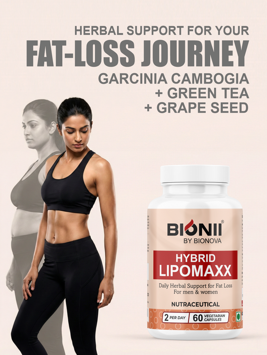 Hybrid Lipomaxx Capsules (60 Capsules) – Supports fat metabolism, energy & performance