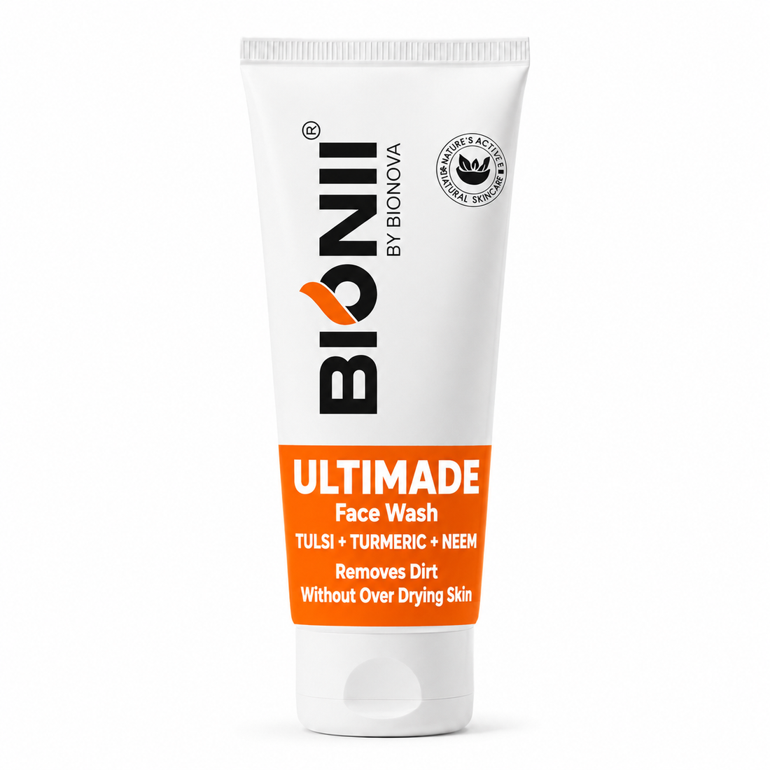 Ultimade Tulsi, Turmeric & Neem Face Wash for Daily Use and Fresh, Clear Skin – 100 ml