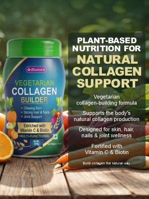 Vegetarian Collagen Builder Powder 400g | Plant-Based Skin, Hair, Nail & Joint Support
