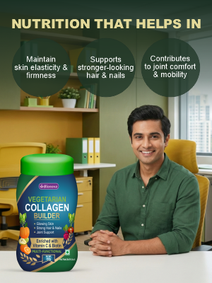 Vegetarian Collagen Builder Powder 400g | Plant-Based Skin, Hair, Nail & Joint Support