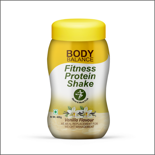 Body Balance Fitness Protein Shake (400 g) – Vanilla Meal Replacement Protein for Weight Management
